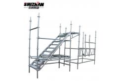 China All Aluminum Mobile Steel Scaffold Stairs Ladder Platform Scaffolding System supplier