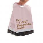Postage Black Compostable Mailing Bags Plant Based for sale