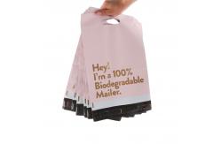 China Postage Black Compostable Mailing Bags Plant Based supplier
