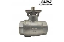 China Thread Pneumatic Ball Valve With Internal Thread For Easy Operation supplier