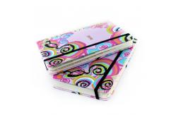 China 7.8x11.5cm 430g Recycled Paper Notebook Eco Soft Cover C1S Diary Souvenir supplier