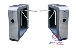China Bidirectional arm full auto Access Turnstiles self checking alarm function supplier