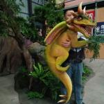 Hand Control Baby Animatronic Dinosaur Fly Dragon Puppet