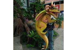 China Hand Control Baby Animatronic Dinosaur Fly Dragon Puppet supplier