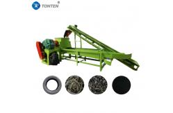 China OTR Truck Scrap Tyre Recycling Plant Tire Crusher Rubber Powder Machine supplier