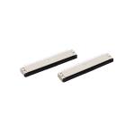 1.0 Mm Pitch FPC Connector H2.0mm Bottom Contact ZIF 4 Pin FFC Connector for sale