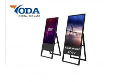 China Electronic Sign LCD Digital Display Floor Standing portable Ultra Thin supplier