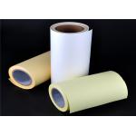 Double Side Transfer Silicone Release Paper 65g 80g 100g White Yellow Blue for sale