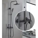 OEM Gray 304 Stainless Steel Wall Mounted Brass Faucet for sale