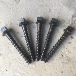 Sleeper Timber Screws OEM Rail Screw Spike Carbon Steel Galvanized Stainless Steel Screw for sale