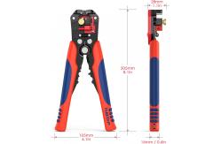 China Industrial Alloy Cable Stripping Tool , Multifunctional Wire Stripper Crimper supplier