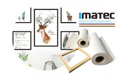 China 260gsm Inkjet Polyester Matte Art Canvas Rolls Waterproof Aqueous Printing supplier