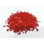Plastic Red Color Masterbatch Customizing With PE ABS PS PP Carrier for sale