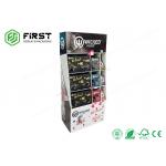 Recyclable Customized Color OEM Creative POP Advertising Corrugated Floor Display Stand for sale