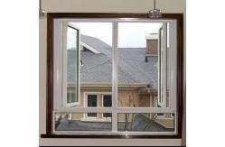 China 
White upvc casement window hurricane resistant windows with  fiberglass mosquito mesh supplier