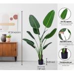 160cm Artificial Office Plant Indoor Traveler'S Palm Fake Potted Trees for sale