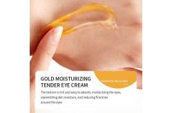 China Silicone Free Gold Niacinamide Eye Cream Mask Moisturizing Whitening OEM supplier