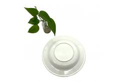 China Durable Melamine Round Plate Tasteless Ripple Dinnerware Salad Plate supplier