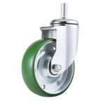 Industrial Steel Caster Wheels Heavy Duty Polyurethane Casters Shock Absorbing