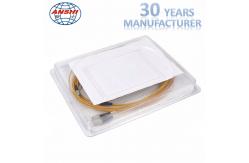China Planar Lightwave Circuit 1650nm Fiber Optic Splitter 1x4 supplier