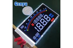 China Black Screen Color Segments VA LCD Display supplier