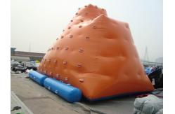 China Inflatable Water games / inflatable water iceberg / climbing tower air tight pvc tarpaulin supplier