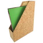 Stationery Cork Magazine Holder Desk Organizer Dampproof 30x15x24cm for sale