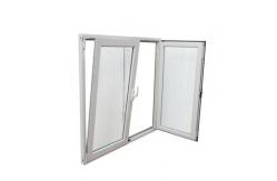 China Tilt And Turn Flush Upvc Balcony Windows Double Glazed supplier
