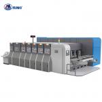 Movable Corrugated Flexo Printing Machine High Speed Upper Printing Vacuum Suction for sale