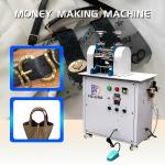 Leather Temperature Roller Plating Embossing Leather Belt Making Machine for sale
