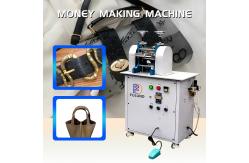 China Leather Temperature Roller Plating Embossing Leather Belt Making Machine supplier