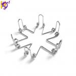 Customized 1.2mm Stainless Steel Torsion Spring For LED Downlights for sale