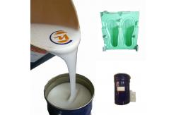 China Pourable Condensation Cure RTV2 Liquid Silicone Rubber For Shoe Sole Mold Making supplier