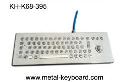 China Desktop Rugged Metal Industrial Computer Keyboard with Trackball Mouse supplier