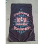 Customized Decorative Polyester Backdrop Wall Banner for Living Room