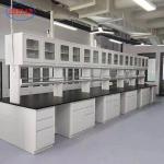 Promotion Full Steel Material Good Corrosion Resistance Laboratory Workbench with Drawers and Doors for sale