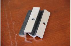 China Steel Polished Solar Roof Mounting Systems , T66 Solar End Clamp supplier