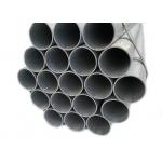 ASTM Black Iron Round Welded Spiral Steel Pipe 0.8mm-12.75mm Thick Wall for sale