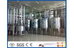 China Full Auto Milk Manufacturing Plant , Yoghurt Processing Line Yogurt Making Machine supplier