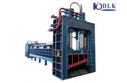 China Blue Hydraulic Waste Metal Gantry Shearing Machine Q91Y Series supplier
