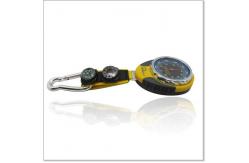 China Digital Altimeter Barometer Mingle Thermometer Hanging Ring For Outdoor Activity supplier