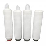 High Density PP Pleated Filter Cartridge For High Purity Reagents 68.5mm for sale