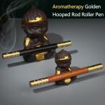 Gift Aromatherapy Roller Ball Pen Chinese Style Monkeyking Golden Cudgel Hooped Rod for sale