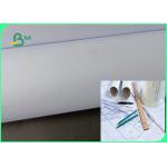 80gsm White CAD Plotter Paper Roll For Engineering Drawing Smooth for sale