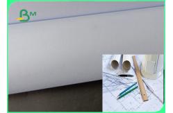 China 80gsm White CAD Plotter Paper Roll For Engineering Drawing Smooth supplier