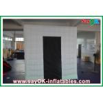 Wedding Photo Booth Hire One Door Inflatable Photo Booth 2.5 X 2.5 X 2.5m Lighting For Studio for sale