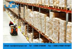 China Space Saving Metal Shelving Racks , Custom Size Industrial Heavy Duty Racking supplier