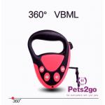 Multiple Color 0.35kg 3M Retractable Pet Leash for sale