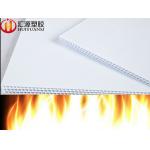 1mx2m Fireproof White Corrugated Plastic Cardboard for sale