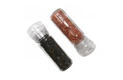 China 135mm 147g 100ml Glass Spice Grinder With Ceramic Cap supplier